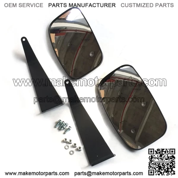 Left & Right Value Mirrors For JOHN DEERE 5000 & 6000 Series #DM2455000 - Image 3