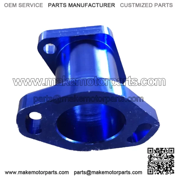 48mm blue Aluminum Racing Intake Manifold For Predator 212cc GX200 196cc Mini Bike Go Kart - Image 2