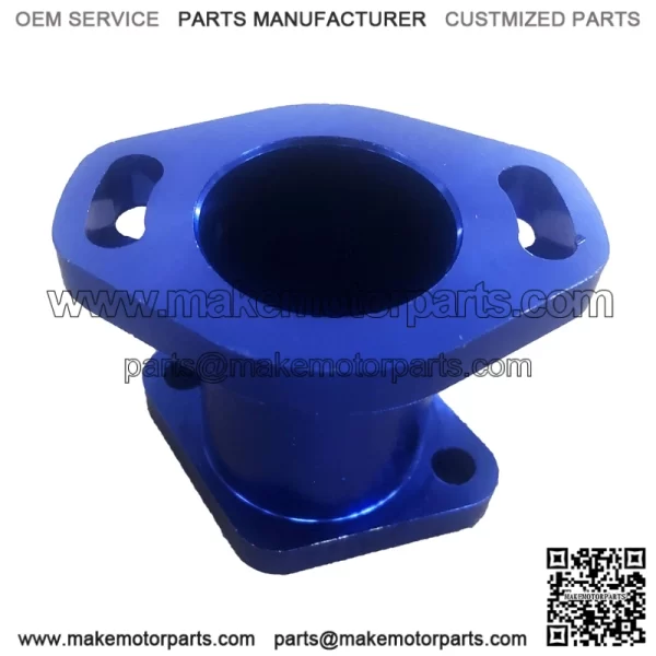 48mm blue Aluminum Racing Intake Manifold For Predator 212cc GX200 196cc Mini Bike Go Kart - Image 3