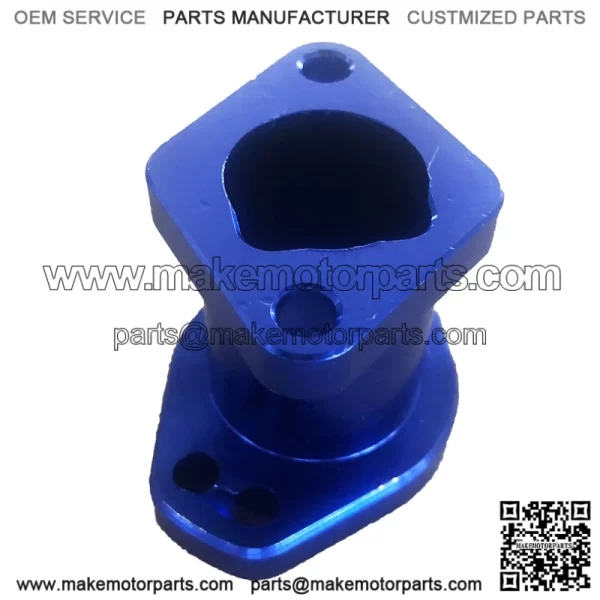 48mm blue Aluminum Racing Intake Manifold For Predator 212cc GX200 196cc Mini Bike Go Kart - Image 4