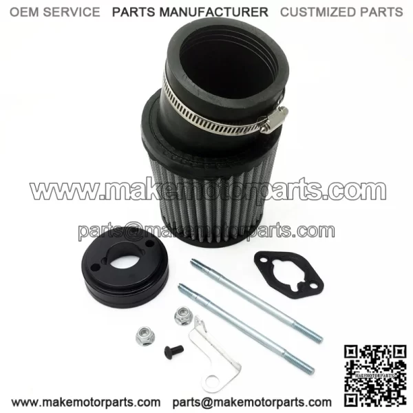 62mm Inlet Air Filter Cleaner Kit for Predator 212cc 6.5 HP GX160 GX200 Mini Bike Trailmaster mid XRX Go Kart Cart Parts