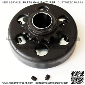 CA1-14T Centrifugal Clutch 1" Bore 14T 14 Tooth 40/41/420 Chain 13HP Go Kart Clutch Replacement for Mini Bike Go Kart Engine