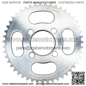 25H 99mm Steel Rear Chain Sprocket, 47T Inner Hole 29mm Chainring Sprocket Gear for Electric Scooter Sprocket Accessories 25H 47T