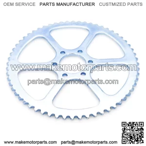 Upgrade #35 Chain 60 Tooth Rear Drive Sprocket Cog for 98cc 3.5hp Coleman CT100U CC100X Baja Hensim Doodle Bug DB30 Motovox MBX10 MBX11 MM-B80 Classic 1000w Electric Mini Bike Go Kart Parts