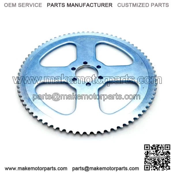 75T 37.5mm #35 silver sprocket - Image 4