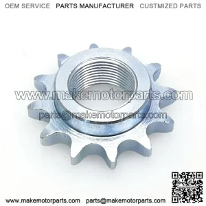 12T #420 Silver Sprocket