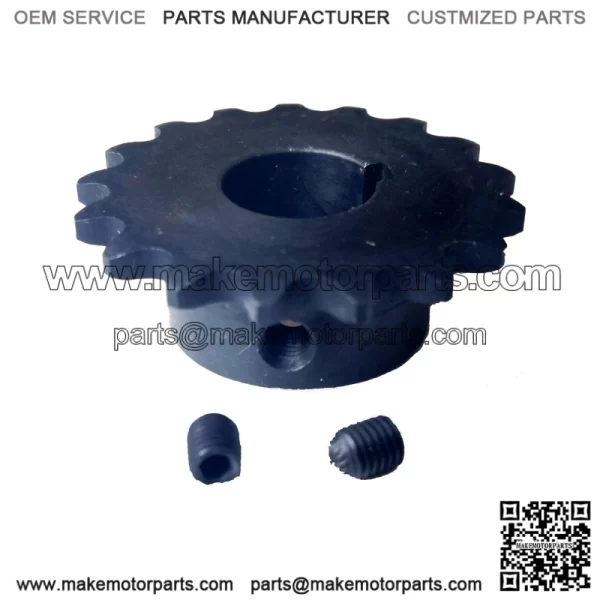17 Tooth 35 Chain 3/4 Bore Jackshaft "B" Sprocket (T shape) - Image 4