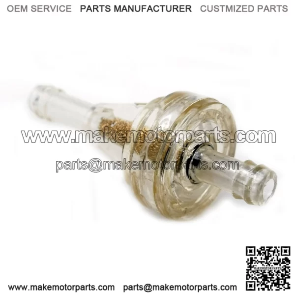 1/4" Clear Fuel Filter - Image 4