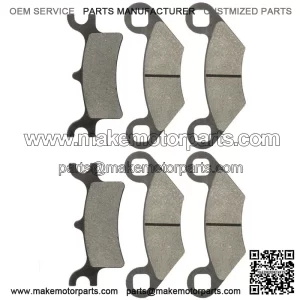 Polaris Scrambler 500 4X4 2005-2012 Front/Rear Brake Pads